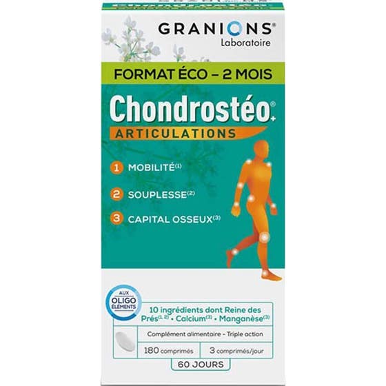 Granions Chondrostéo+ Articulations 180 Comprimés