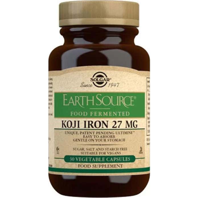 Solgar Earth Source Koji Iron 30Compr