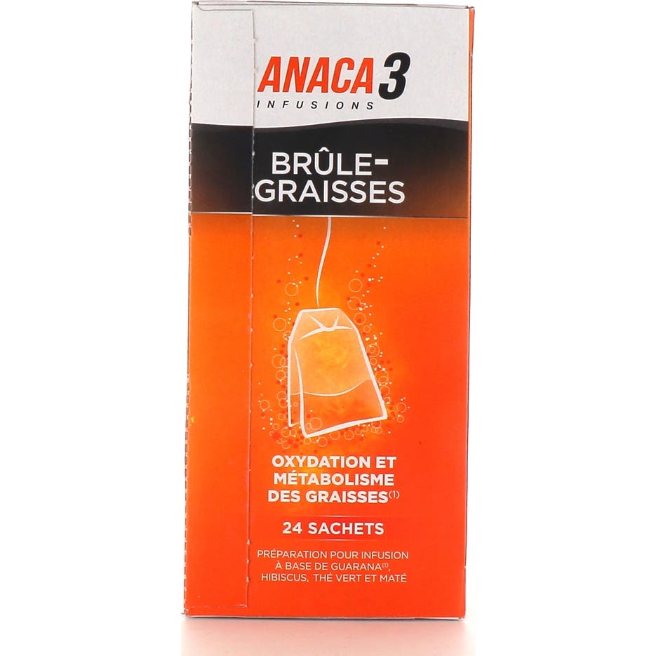Anaca3 Infusions Brûle-Graisses 24 Sachets