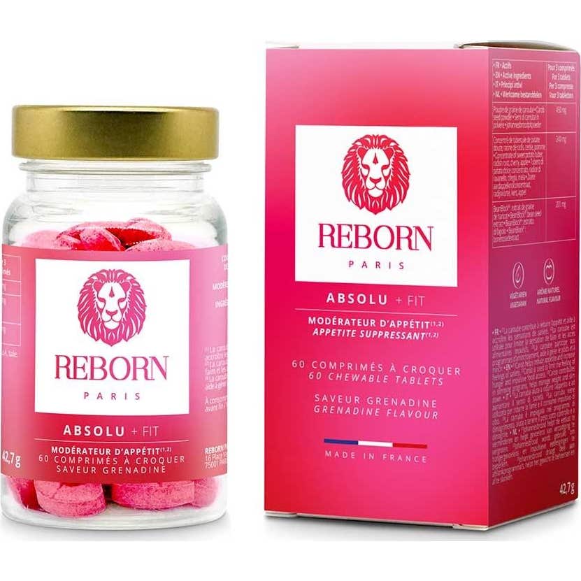 Reborn Paris Absolu+ Modérateur D'Appétit 60 Comprimés