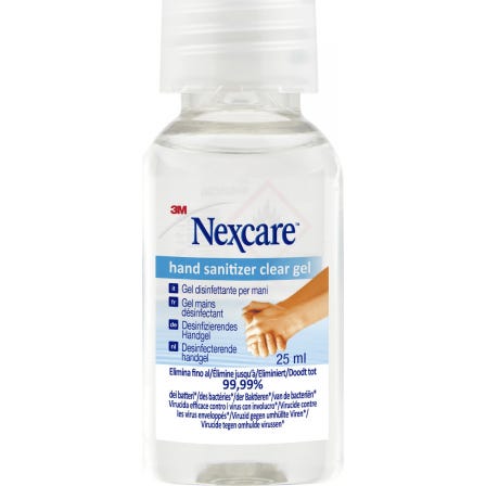 Nexcare Gel Mains Clear Gel 25ml