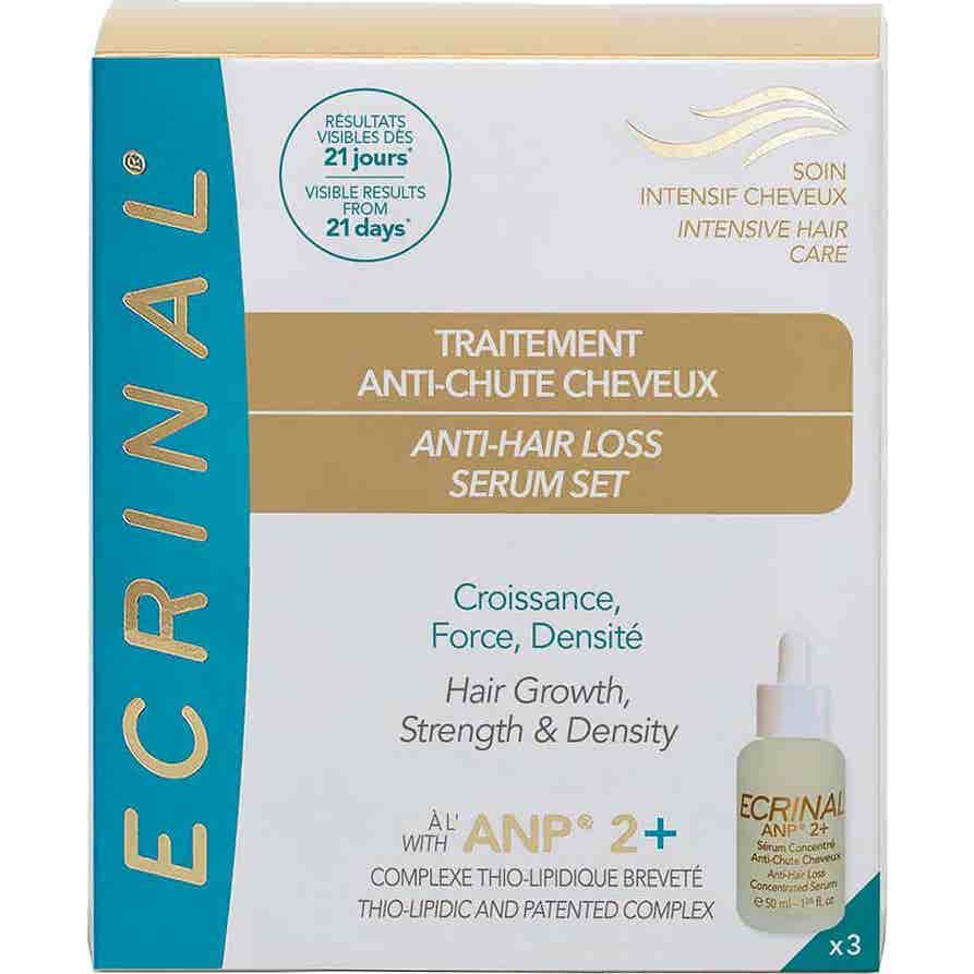 Ecrinal Coffret Traitement Anti-Chute Cheveux 3x50ml