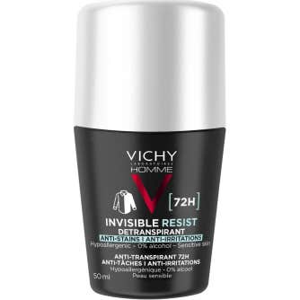 Vichy Men Invisible Resist Déodorant Anti-Transpirant 72H 50ml