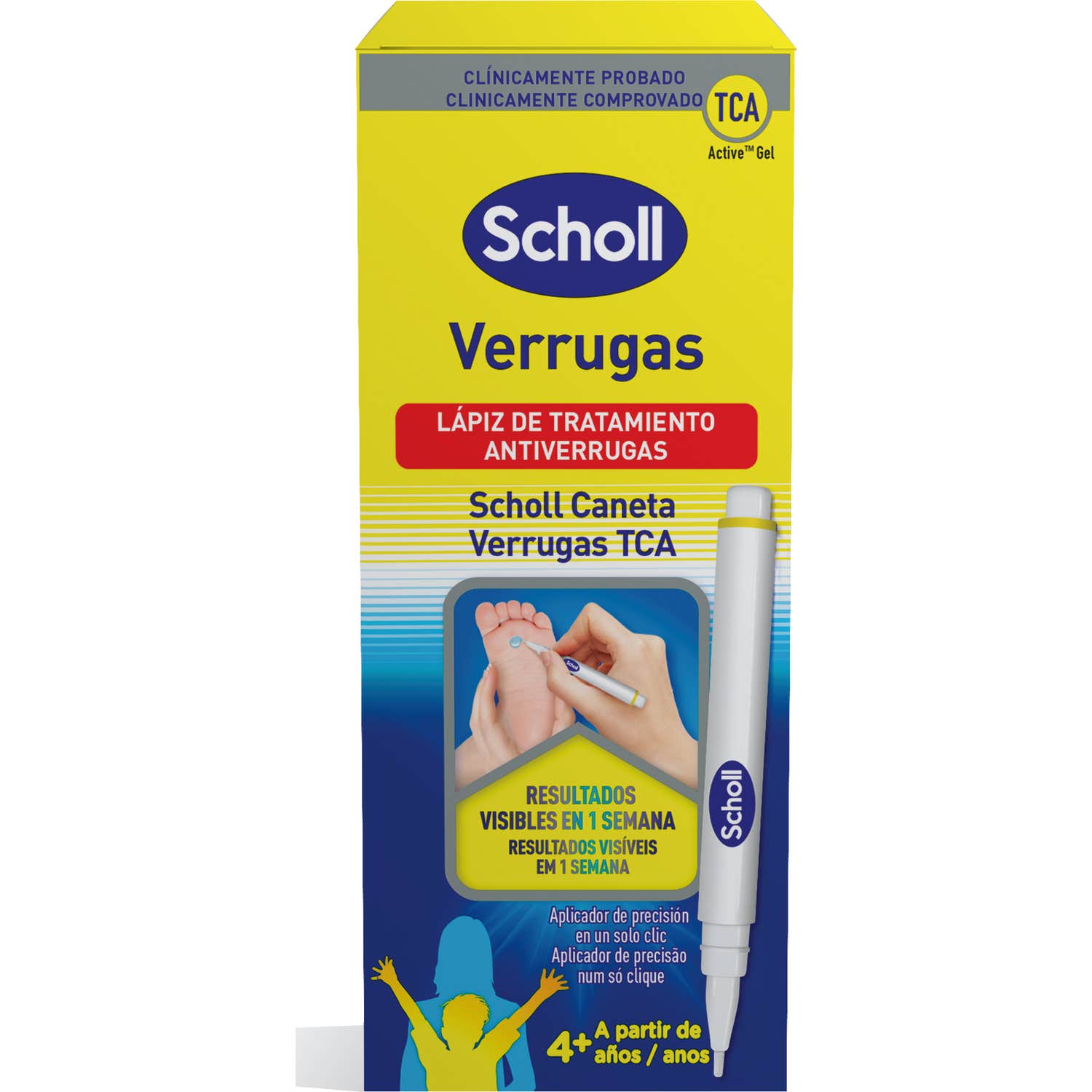 Scholl Lápiz Tratamiento Verrugas