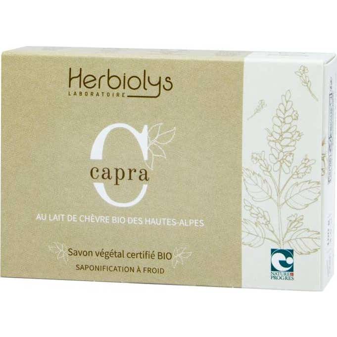 Herbiolys Capra Savon Bio Lait de Chèvre des Hautes Alpes 100g