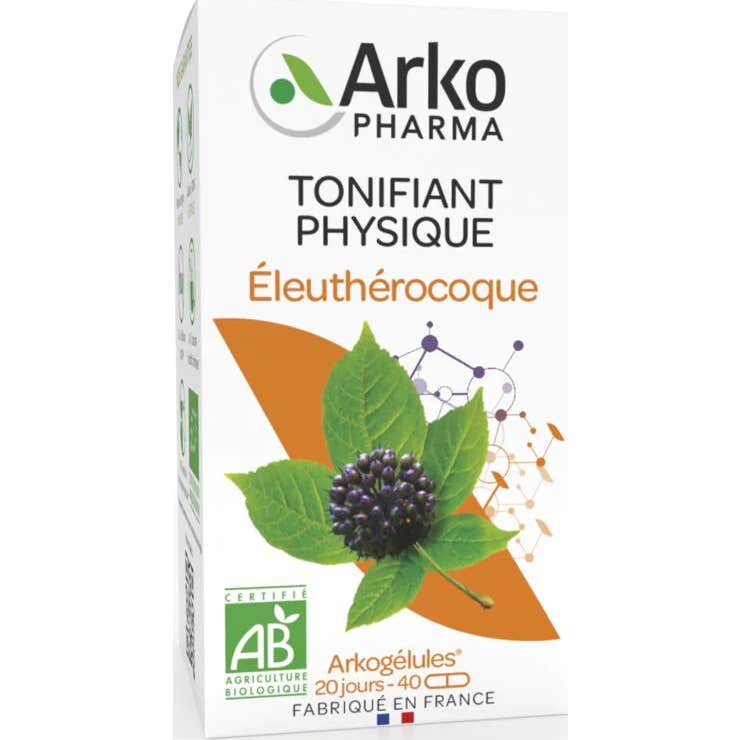 Arkopharma Arkogélules Éleuthérocoque BIO 40caps