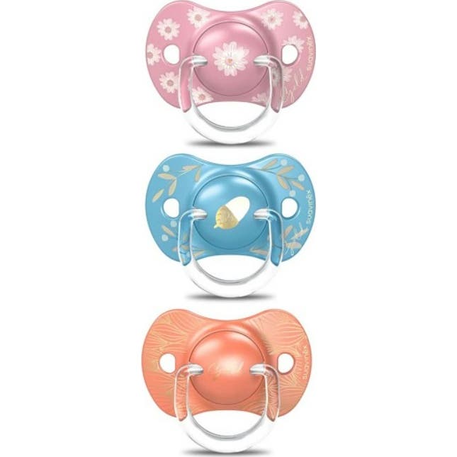 Suavinex Sucette Or +18M Silicone 1 Unité