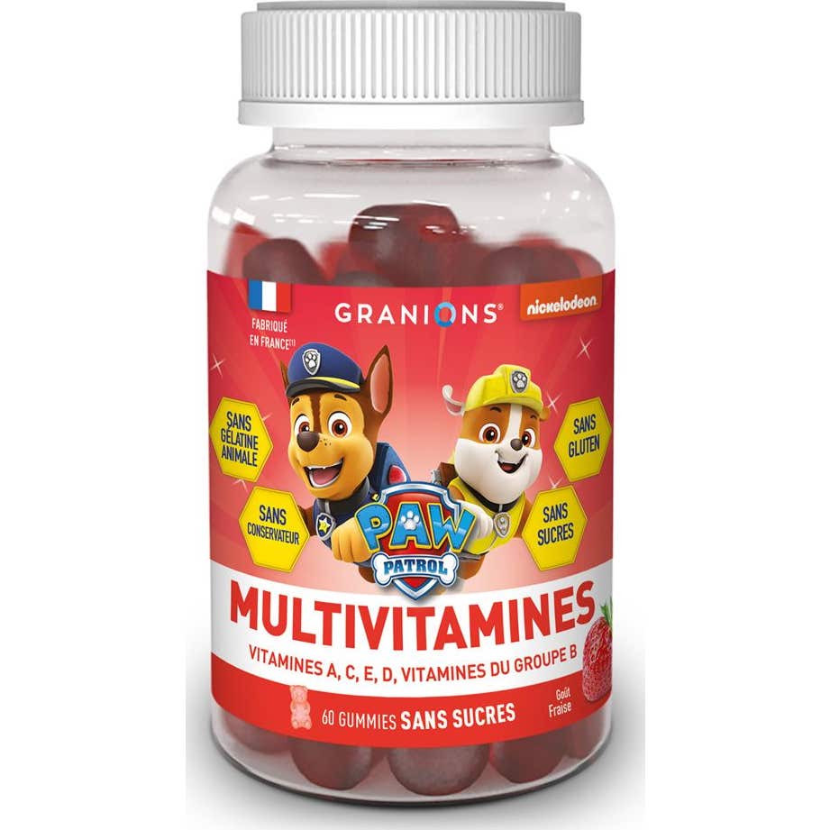 Granions Kid Multivitamines Pat Patrouille 60 Gummies