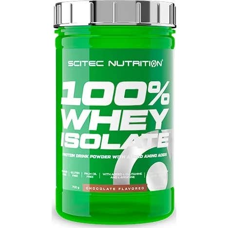 Scitec Nutrition 100% Whey Isolate Avec SuppléMent De L-Glutamine 700G GoûTer Chocolat-image