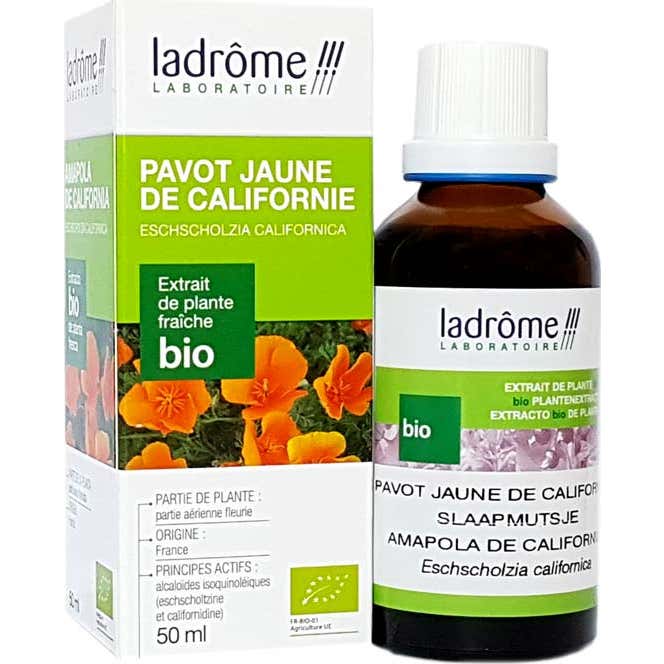 Ladrôme Pavot Jaune Extrait de Plante Fraîche 50ml