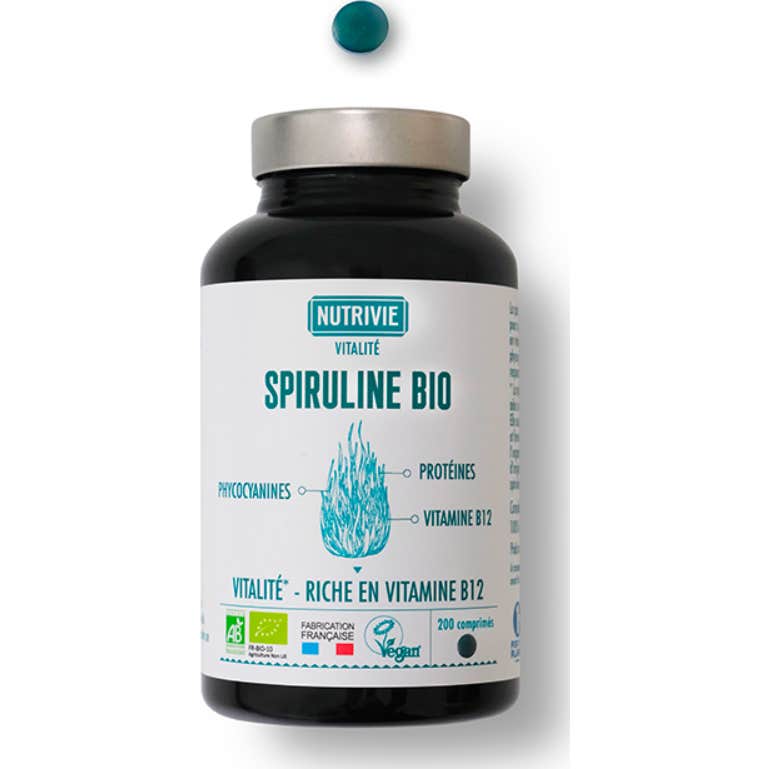 Nutrivie Spiruline Bio 200comp