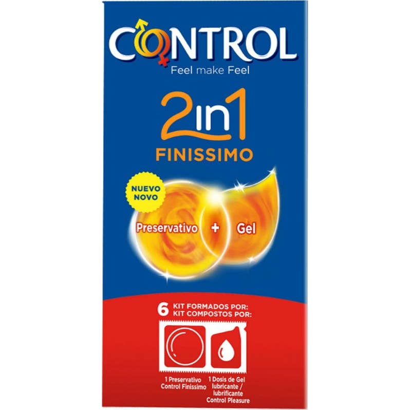 Control Duo Finisimo + Lubrifiant 6 pièces