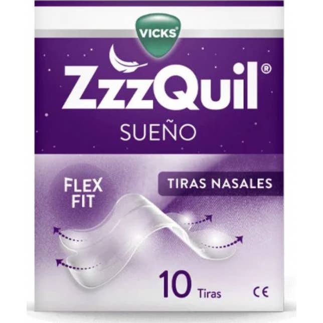 Zzzquil Sommeil Bandes Nasales 10 Unités