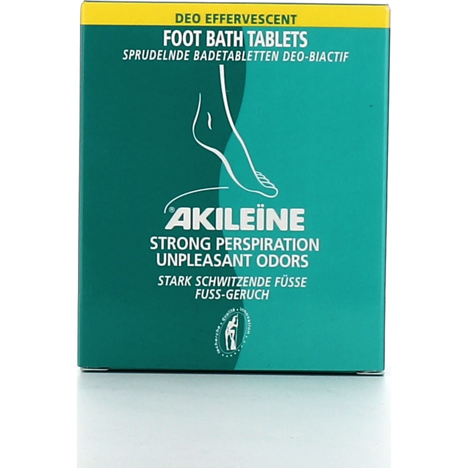 Akileine Galets de Bain Déo Effervescent 7 Galets 12g