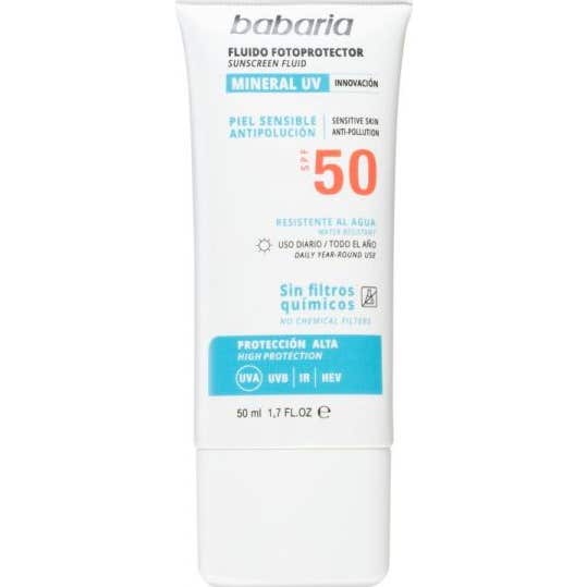 Babaria Solar Mineral UV spf50 50ml