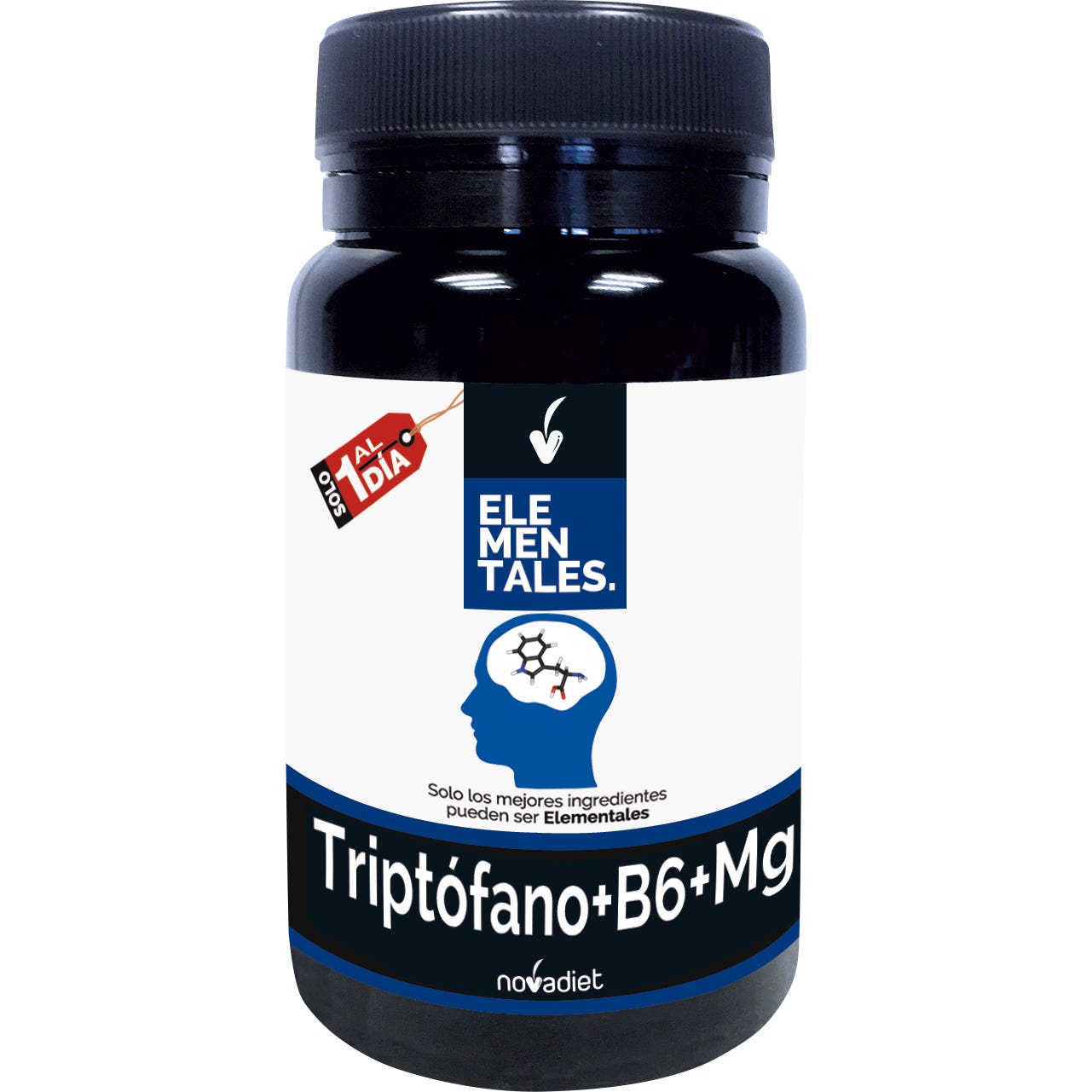 Novadiet Triptofano+Vit B6+Mg 30 Capsules de légumes