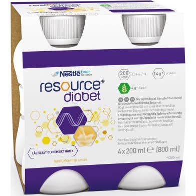 Ressource Diabet Plus Vanille