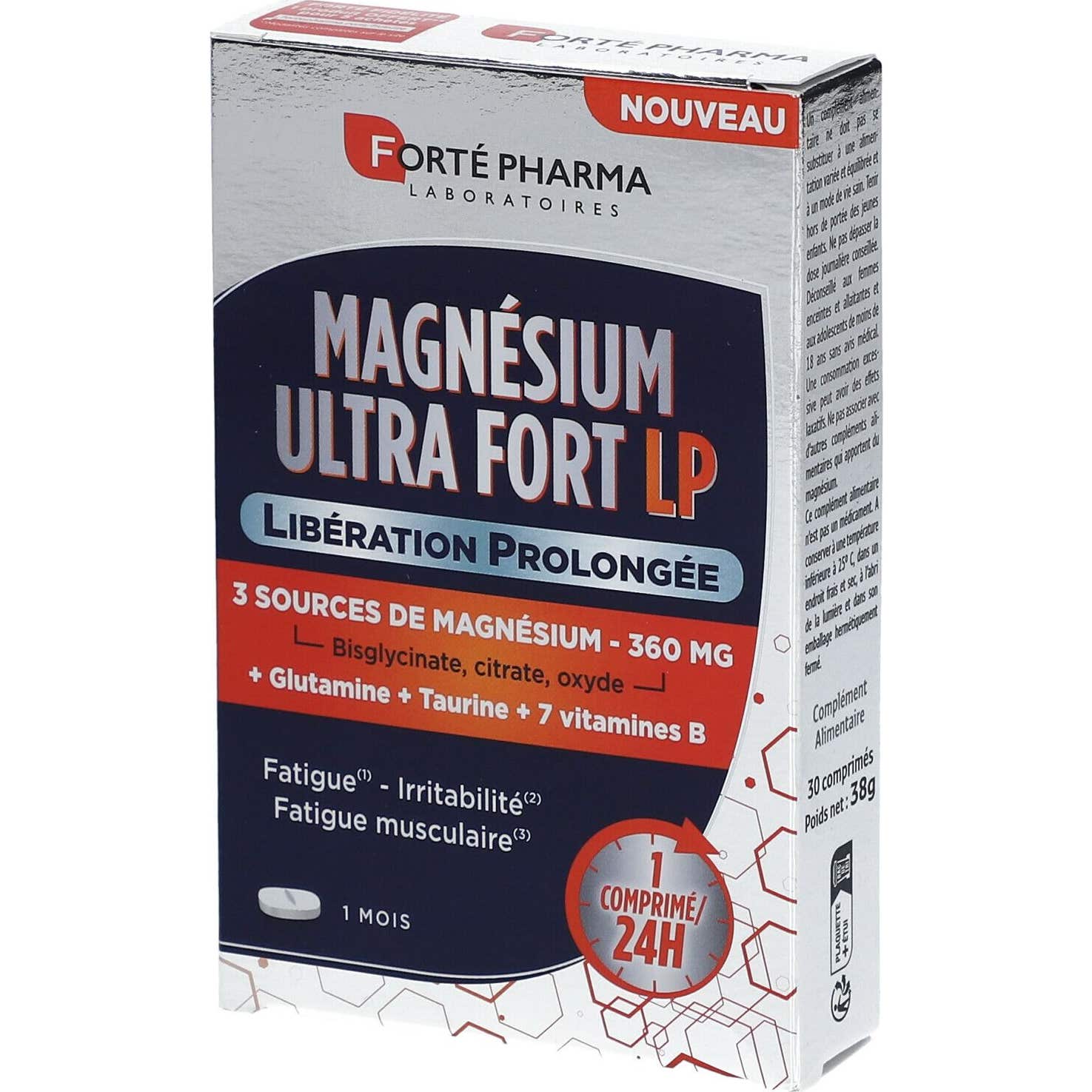 Forte Pharma Magnésium Ultra Fort Lp 30comp