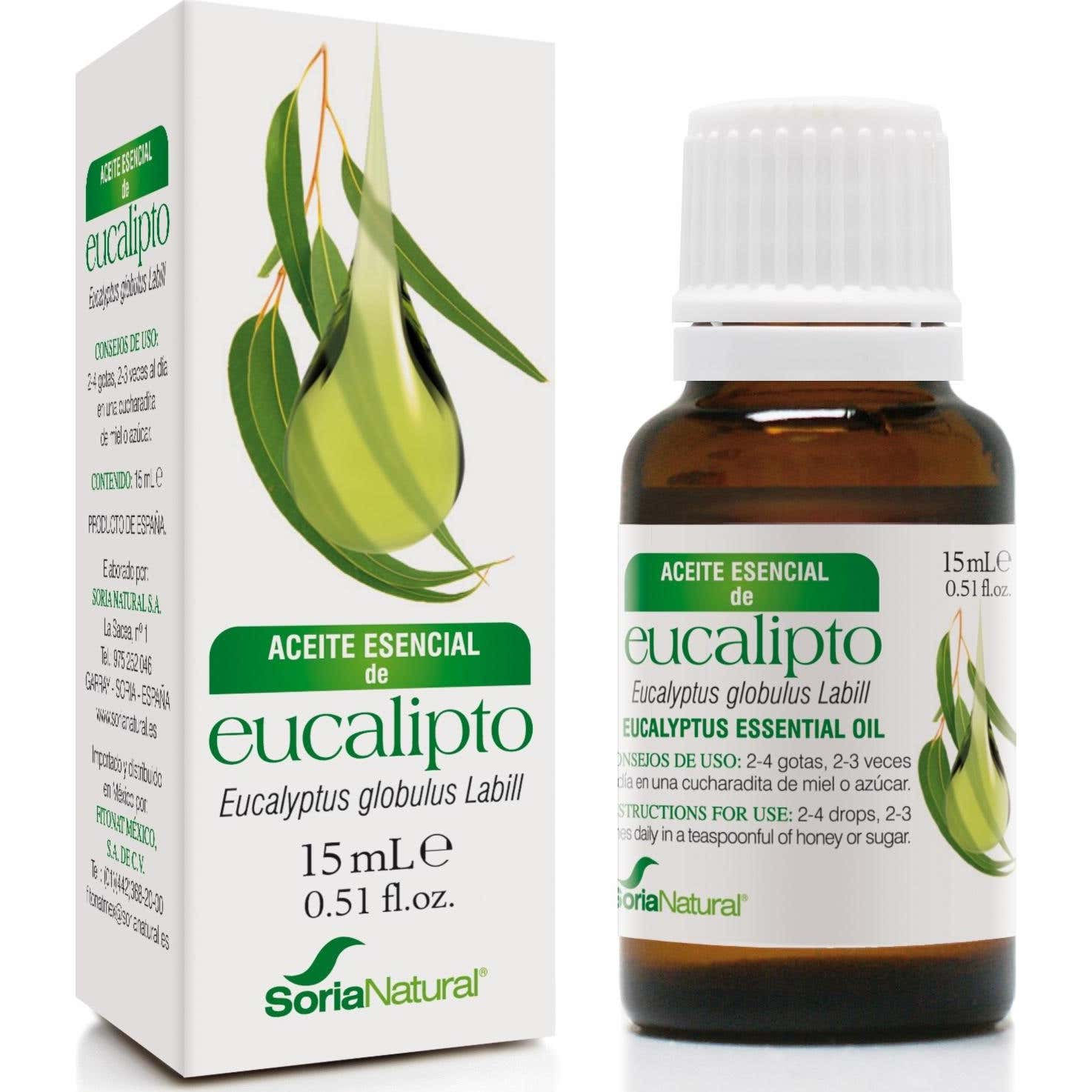Soria Natural Aceite Esencial De Eucalipto 15ml *