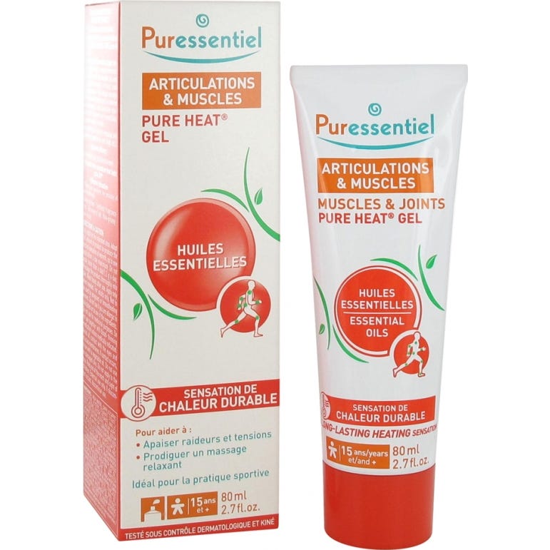Puressentiel Gel Térmico Articulaciones y Músculos 80ml