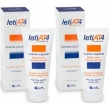 LetiAT4 crème émolliente 2x200ml