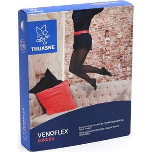 Thuasne Venoflex 2 Kokoon Collant Losange Noir L3 1 Unité