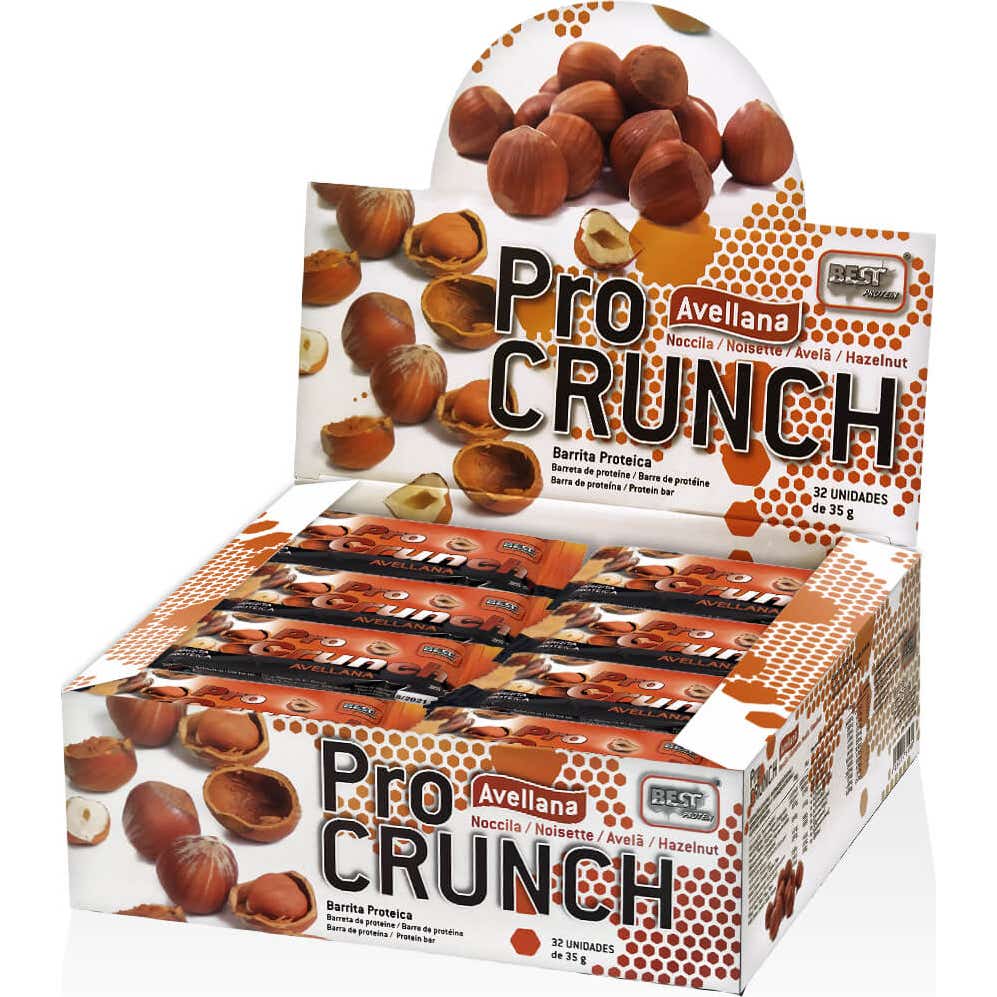 Best Protein Pro Crunch hazelnut 32uds