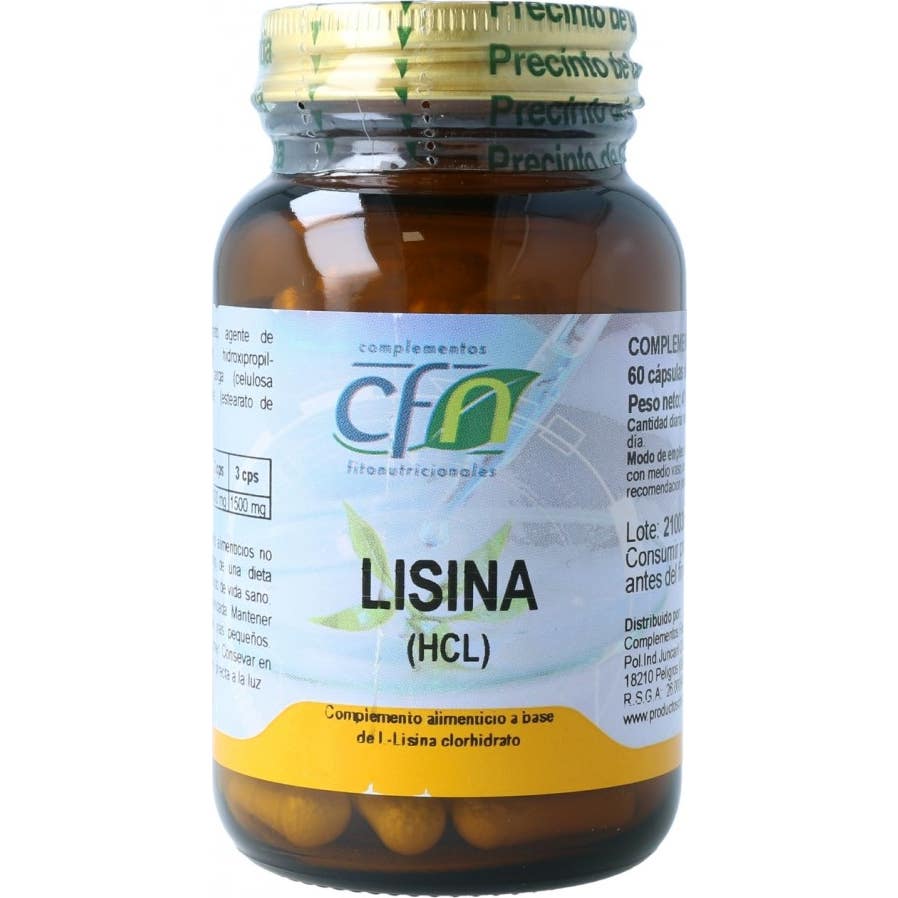 Cfn Lysine 500mg 60caps