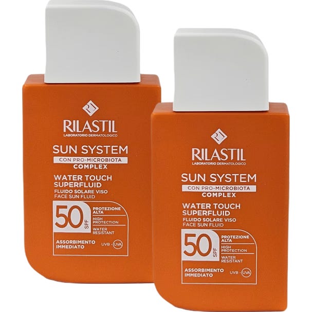 Rilastil Sun System Water Touch Superfluide SPF50+ 2x50 ml