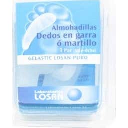 Gelastic Losan doigt pad dans la griffe de soutien numérique moyen de taille moyenne 1 paire