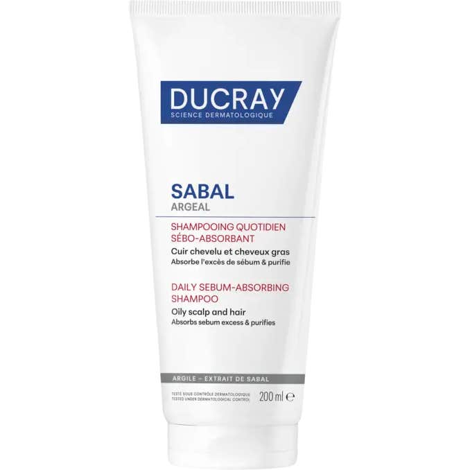 Ducray Sabal Argeal Shampooing Quotidien Sébo Absorbant 200ml