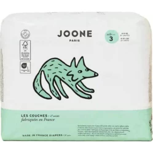 Joone Les Couches Parfaites Taille 3 4-8kg Brigitte 27 Couches