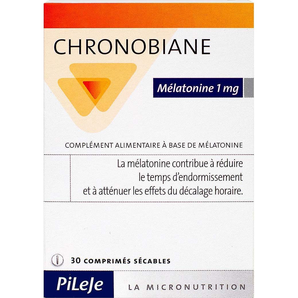 Chronobiane Mélatonine 1mg 30 Comprimés