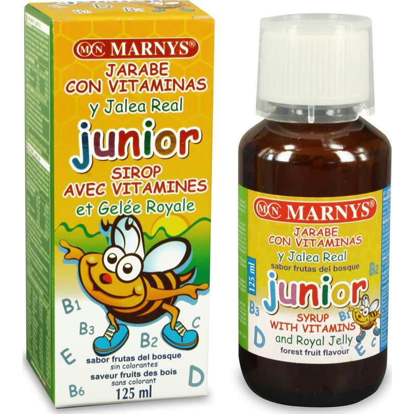 Marnys Junior Syrup Multivitamin avec Gelée Royale 125ml