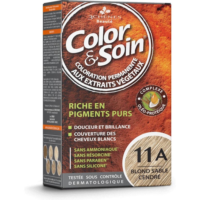 3 Chênes Color & Soin Blond Sable Cendré 11A