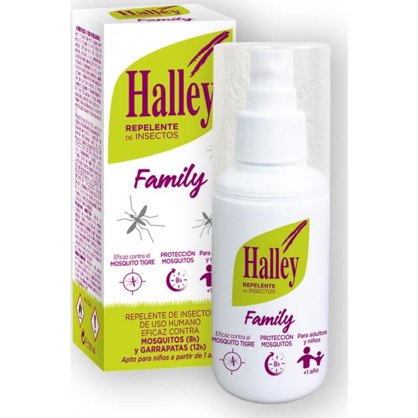 Halley Insect Repellent Adultes et Enfants à partir de 1 an 100ml