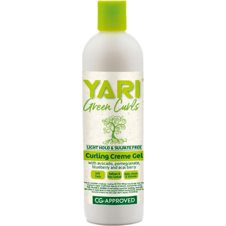 Yari Green Curls Crème à boucler tenue légère Gel à boucler 355ml