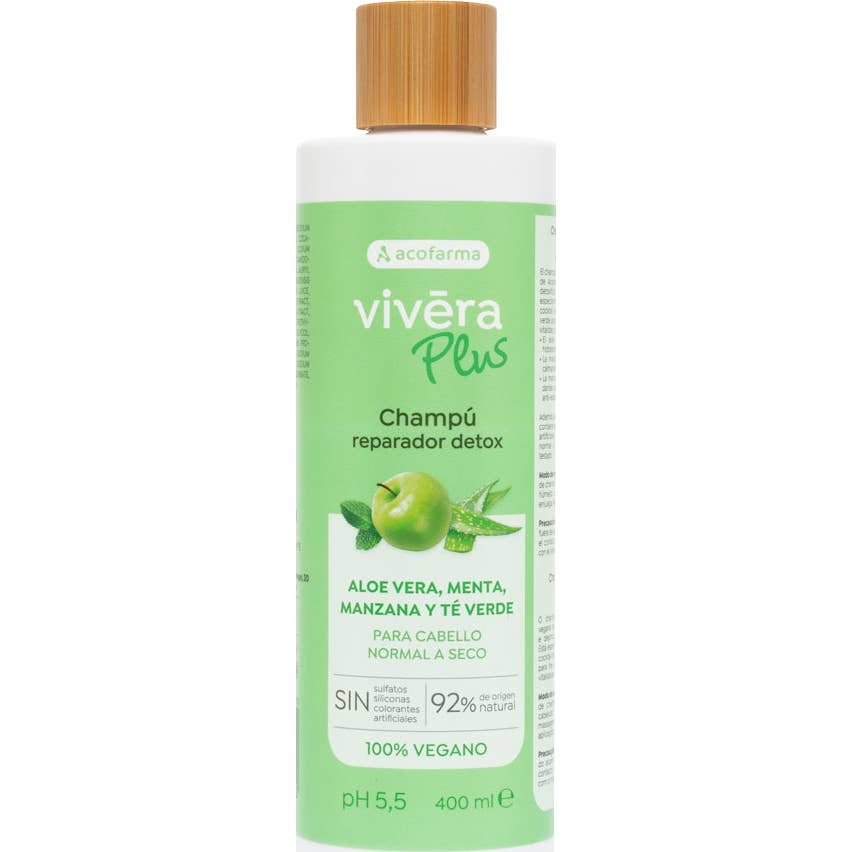 Acofar Vivera Plus Champu Reparador Detox 400ml