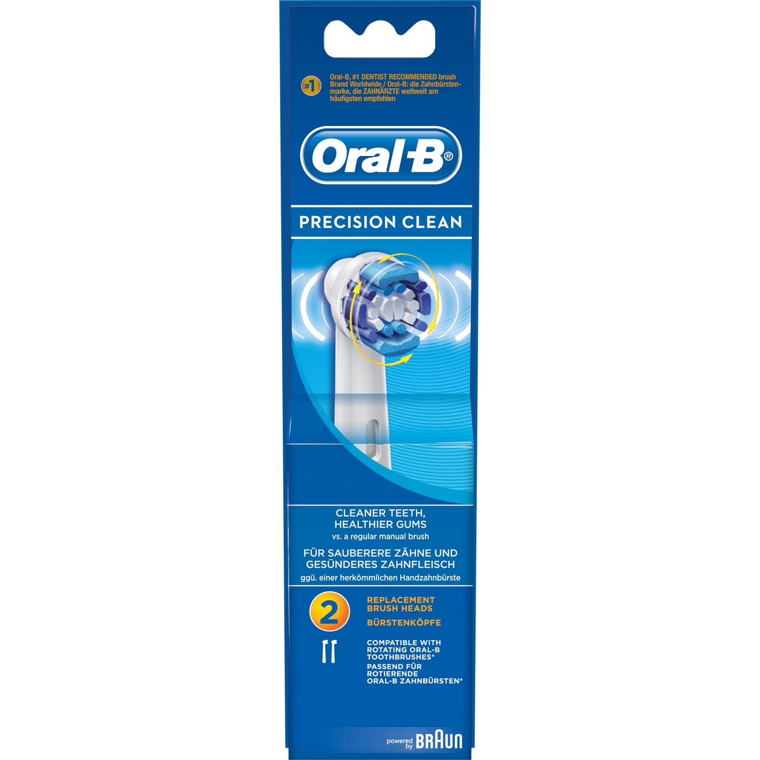 Oral-B® Precision Clean Brossettes de Rechange 2 Unités