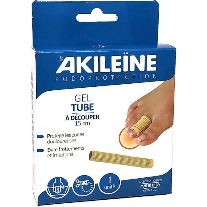 Akileine Digitube gel Tube À Découper 15Cm