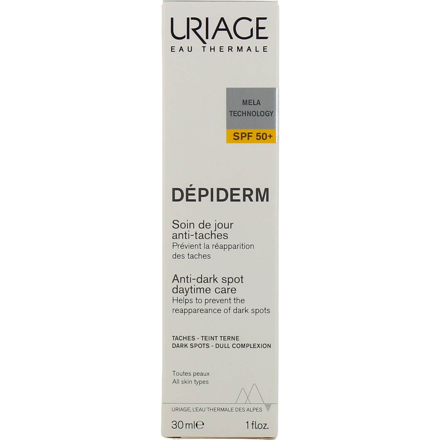 Uriage Dépiderm Soin Jour Anti-taches Spf50+ 30ml