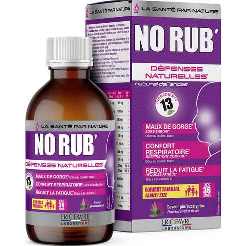 Eric Favre No Rub Défenses Naturelles 200ml