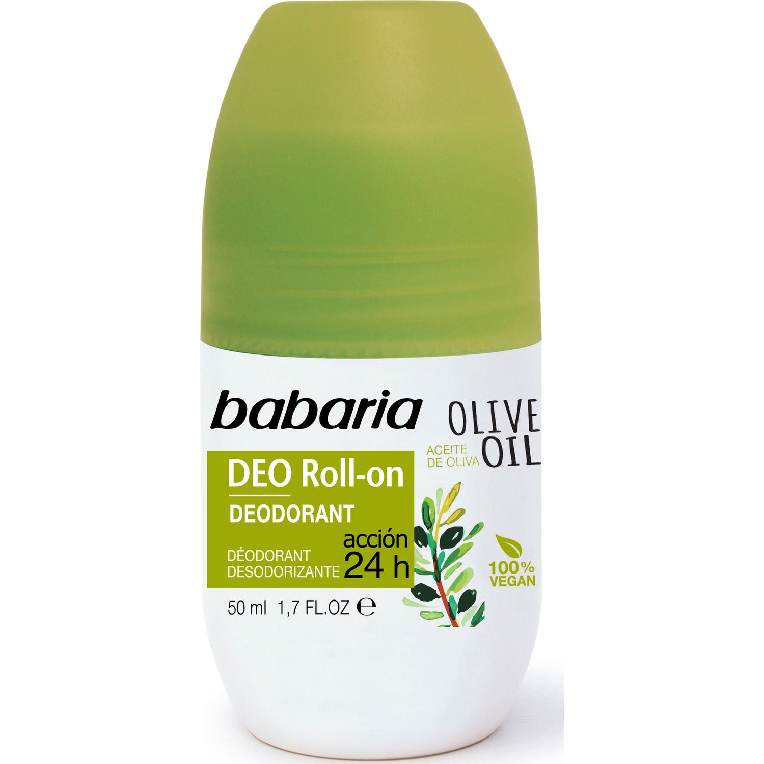 Babaria Desodorante Roll-on Aceite Oliva 50ml