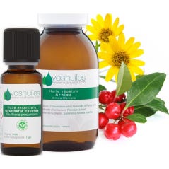Voshuiles Duo Huile Essentielle De Gaulthérie Couchée 10ml & Huile Végétale De Fleurs D'Arnica 100ml