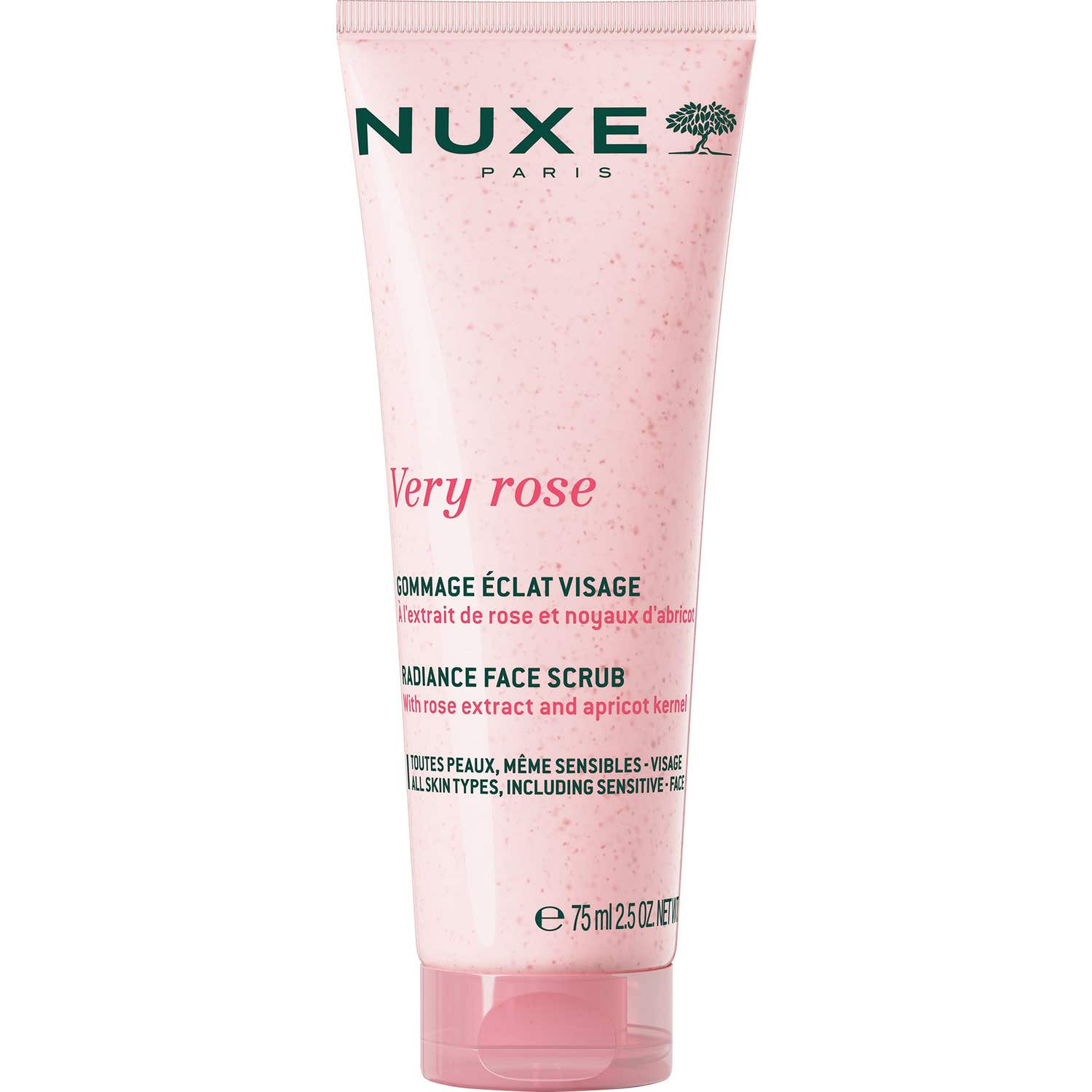 Nuxe Very Rose Gommage Éclat Visage 75ml