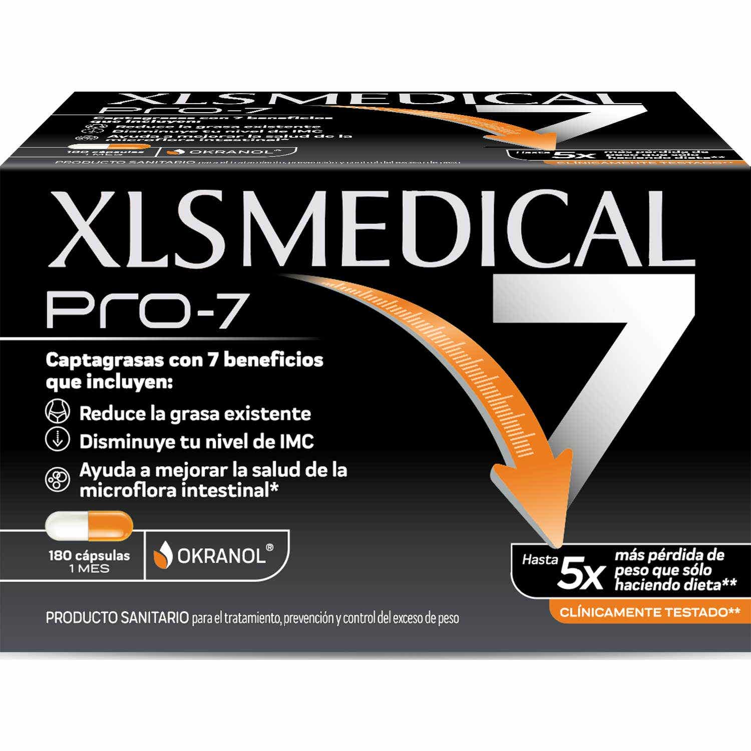 XLS Medical Pro-7 180 Gélules