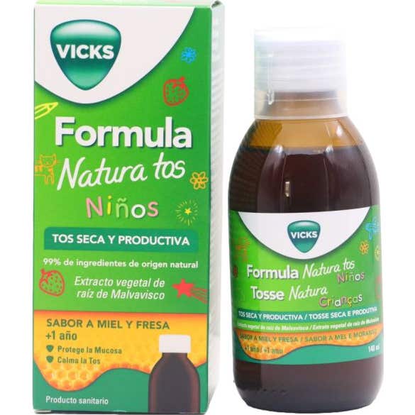 Vicks Formule Natura Toux Enfants 140Ml