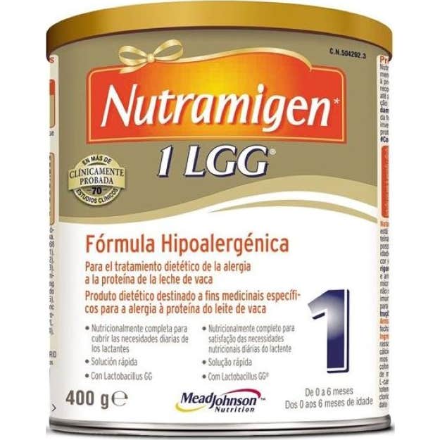 Nutramigen 1 LGG Fórmula Hipoalergénica 400g
