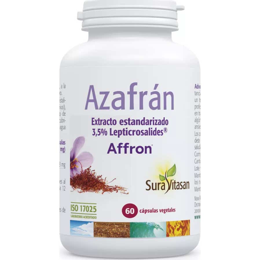 Sura Vitasan Safran 60 gélules