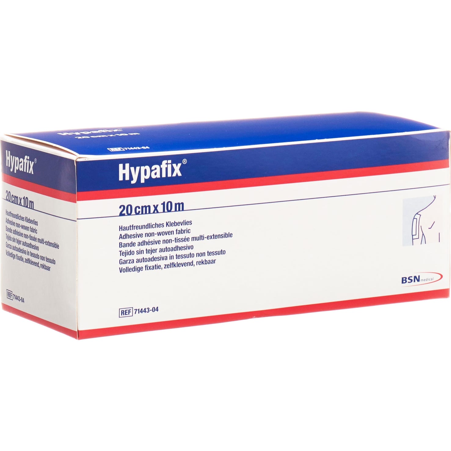 Hypafix 20cmx10m 1ud